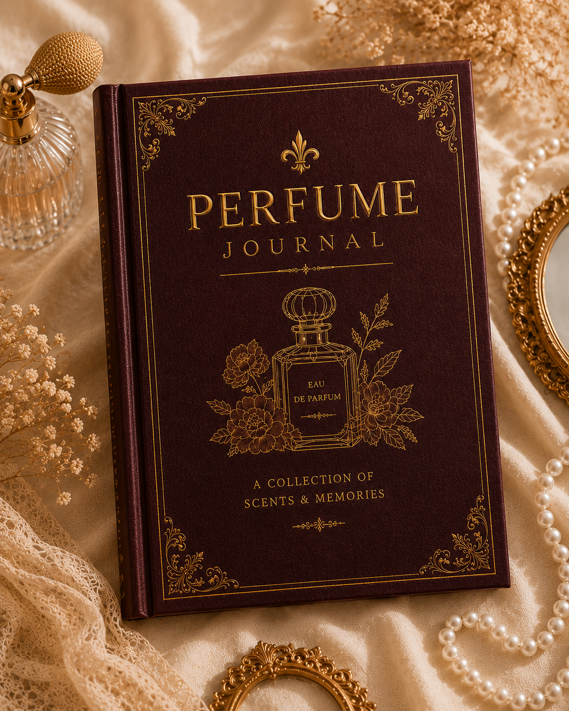 Perfume Journal & Tracker: Gilded Noir