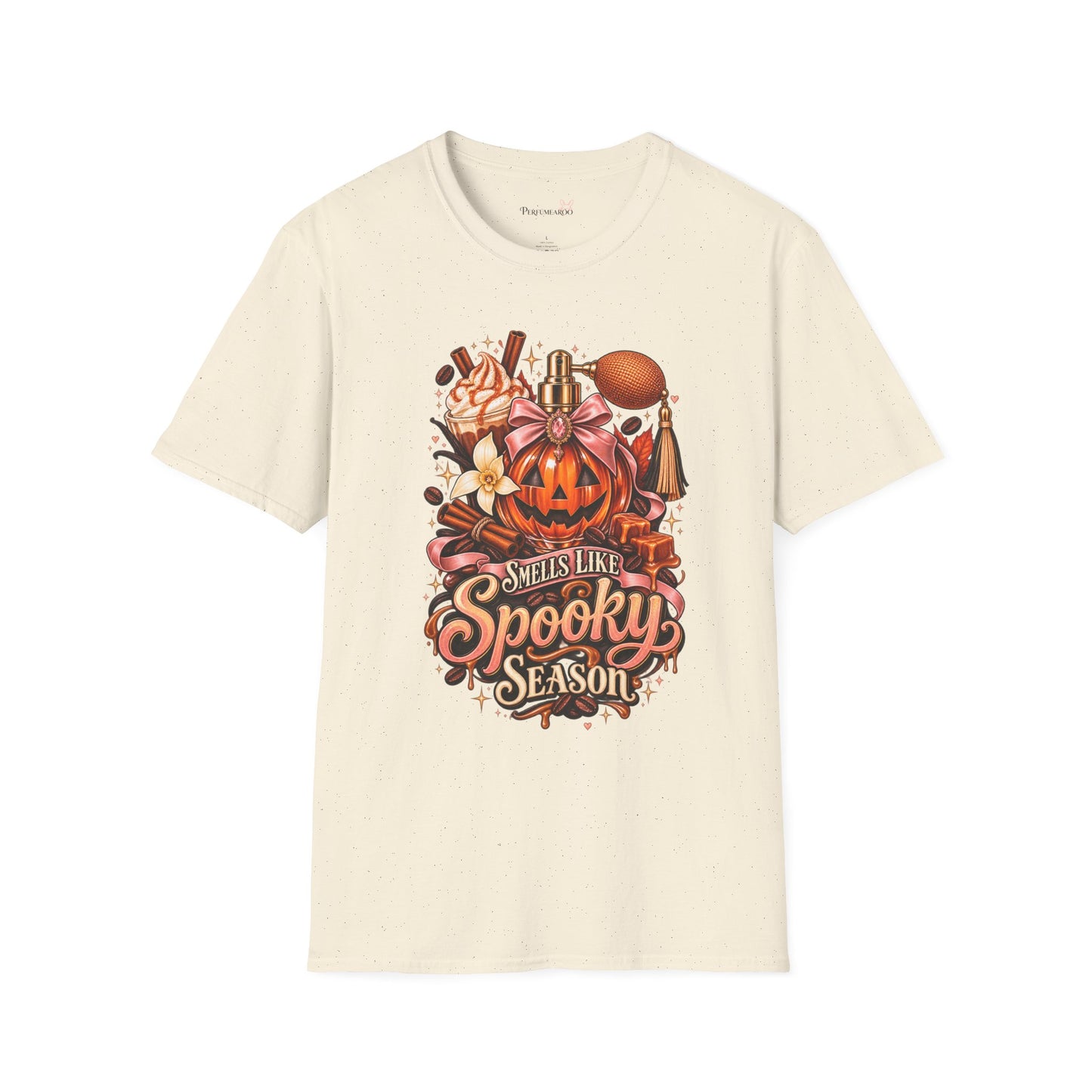 Spooky Season Pumpkin Tee — "Smells Like Spooky Season" Halloween Graphic T-Shirt