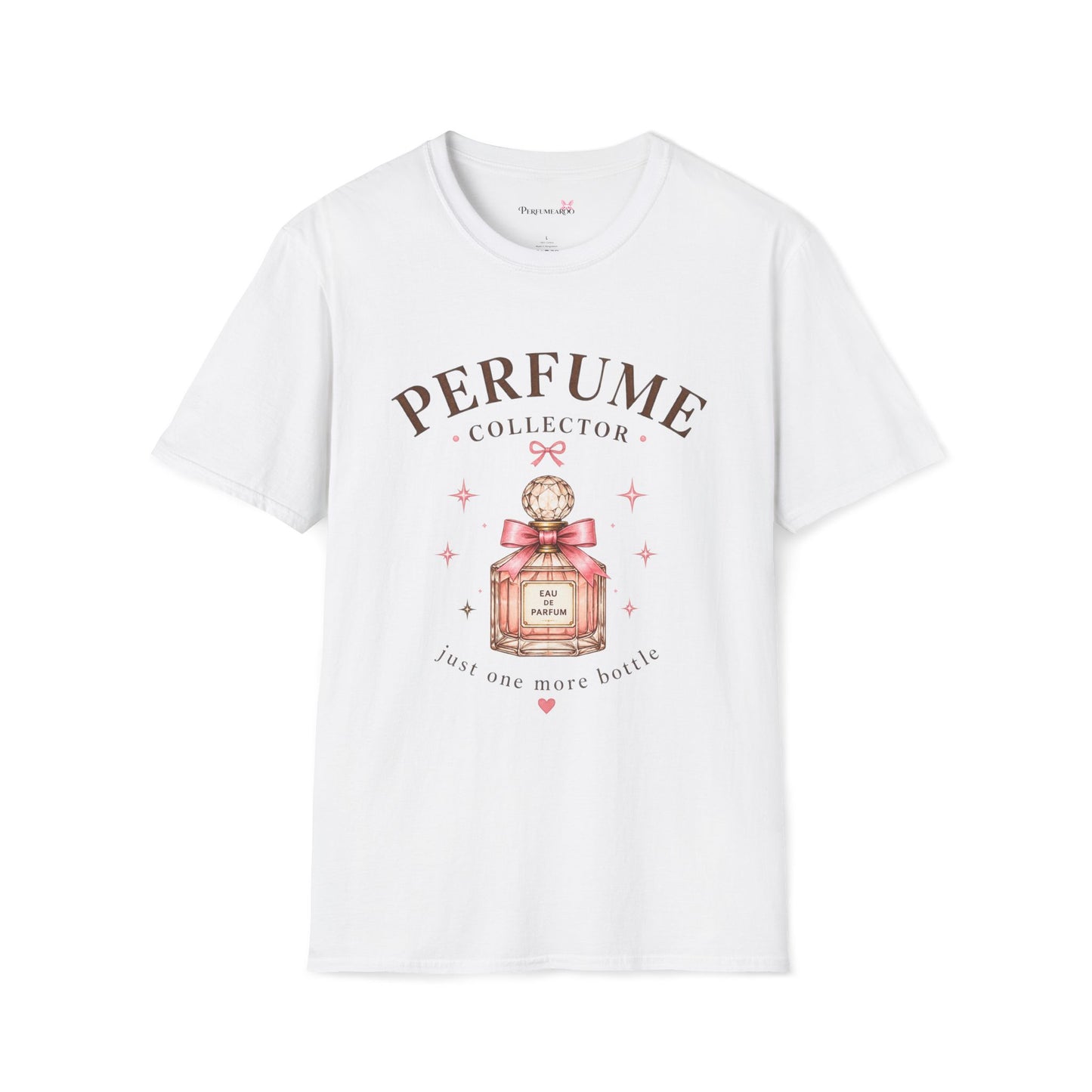 Perfume Collector T-Shirt | Luxury Coquette Vintage Perfume Bottle Graphic Tee, Romantic Fragrance Lover Gift