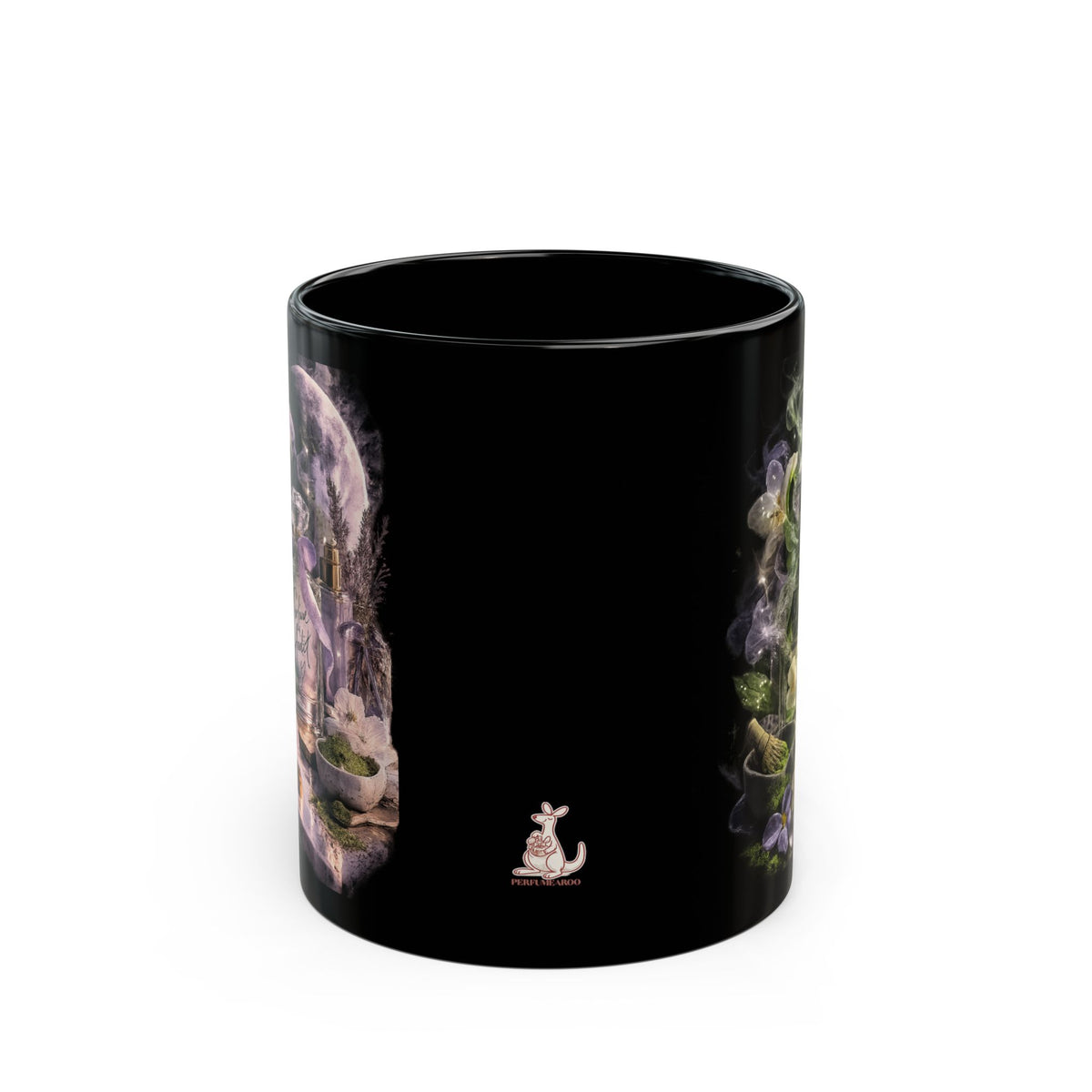 Mystical Brew Mug | Moody Witchy Ceramic Coffee Cup, Gothic Fragrance Lover Gift