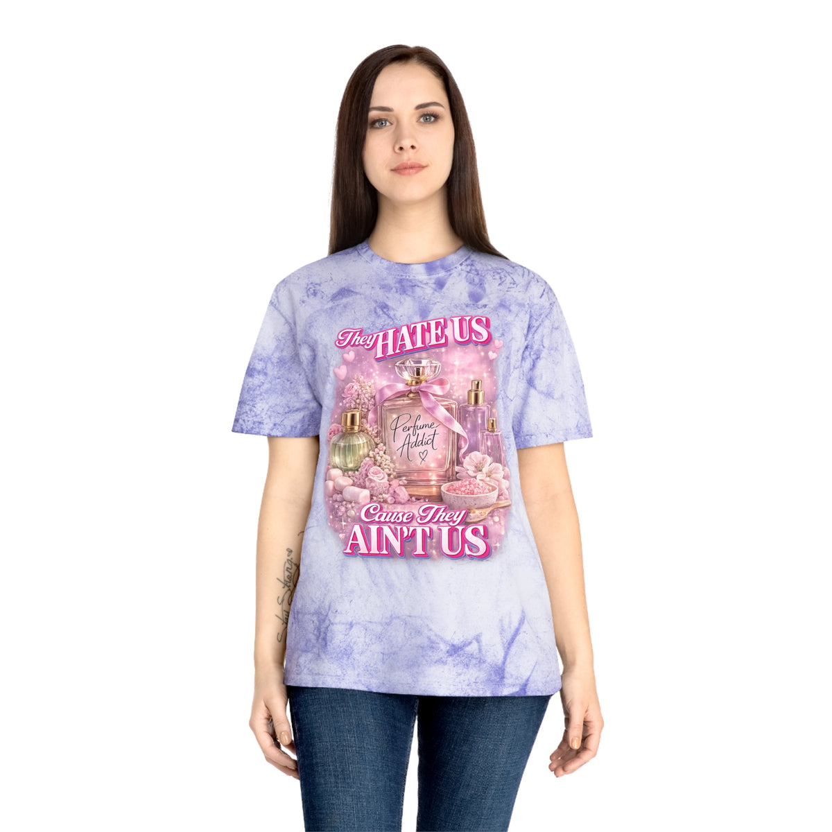 They Hate Us 'Cause They Ain't Us Tee | Perfume Community Graphic Shirt, Cute Fragrance Lover Gift