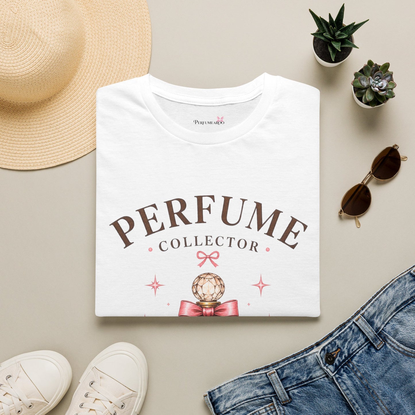 Perfume Collector T-Shirt | Luxury Coquette Vintage Perfume Bottle Graphic Tee, Romantic Fragrance Lover Gift