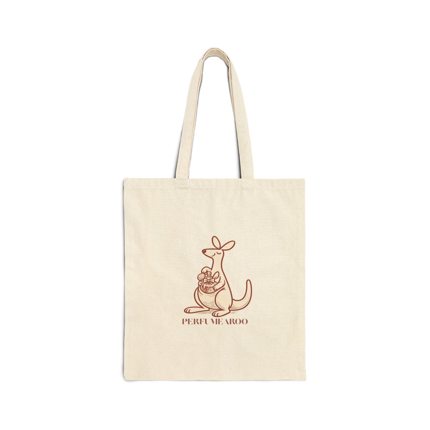 Perfume Community Cotton Canvas Tote Bag — "They Hate Us Cause They Ain't Us" Scent Lover Tote