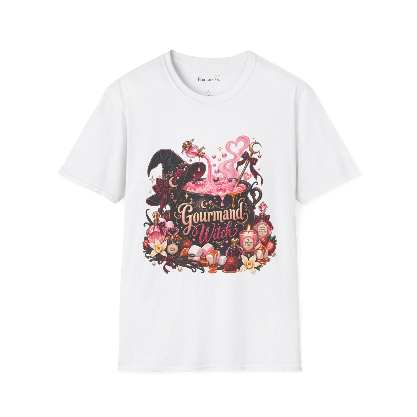 Witchy Baking T‑Shirt — 'Gourmand Witch' Cute Magical Pastry Tee
