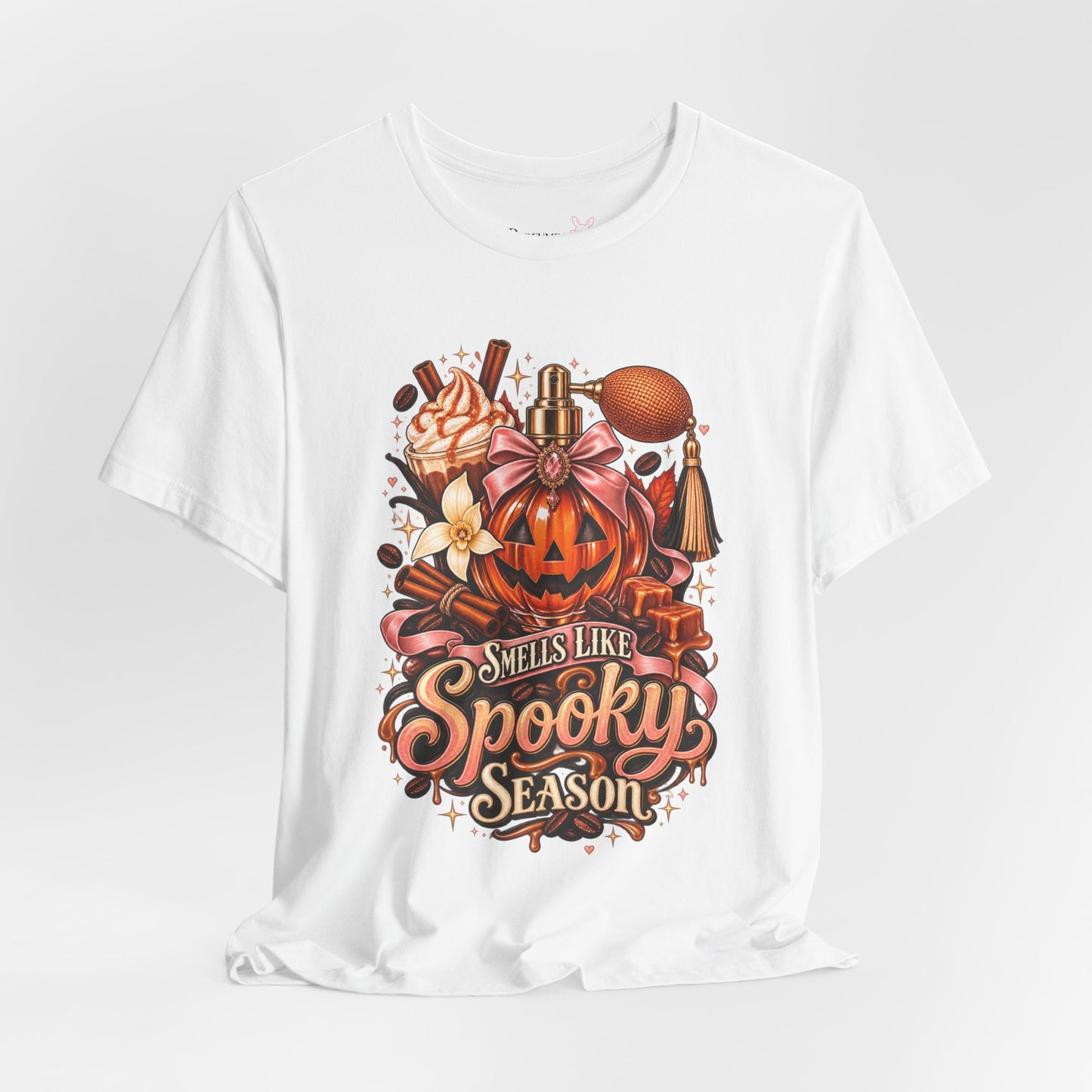 Spooky Season T-Shirt — 'Smells Like Spooky Season' Halloween Pumpkin Graphic Tee