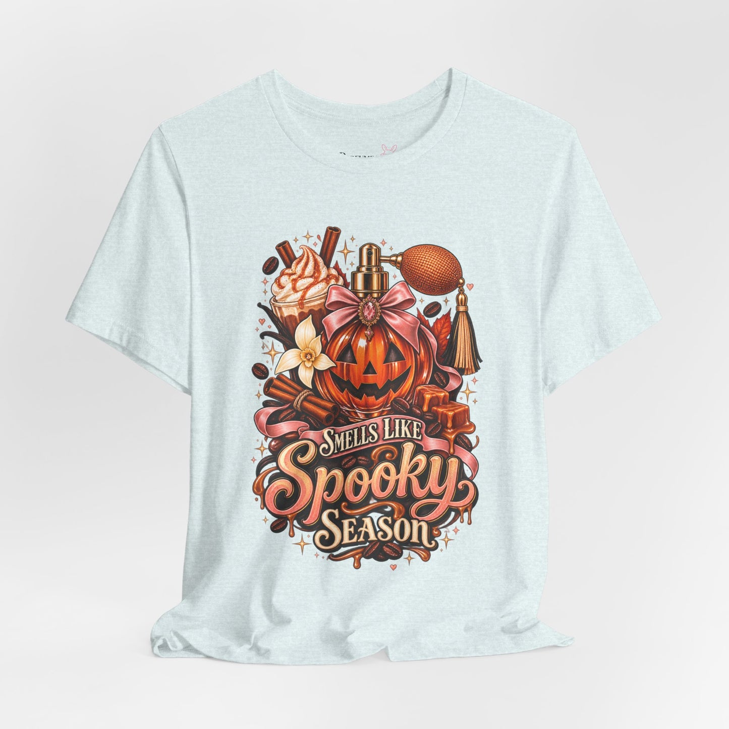 Spooky Season T-Shirt — 'Smells Like Spooky Season' Halloween Pumpkin Graphic Tee