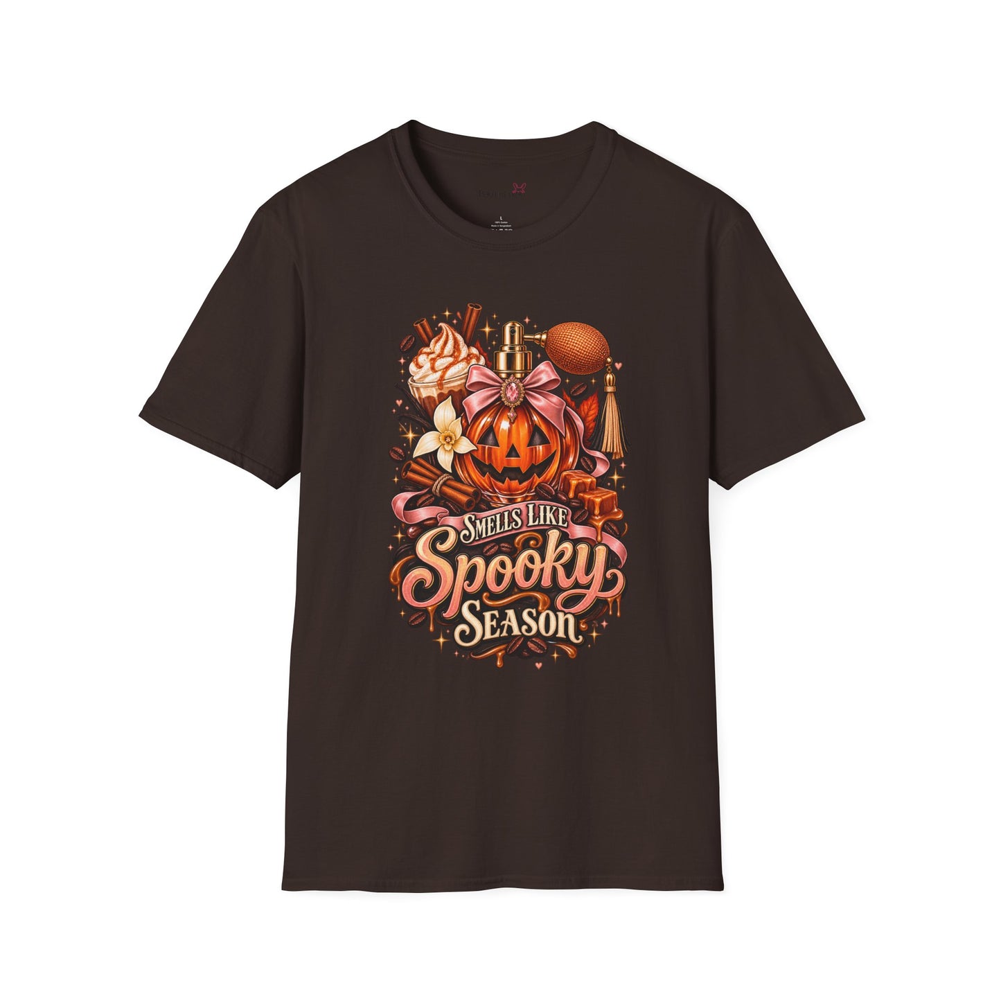 Spooky Season Pumpkin Tee — "Smells Like Spooky Season" Halloween Graphic T-Shirt